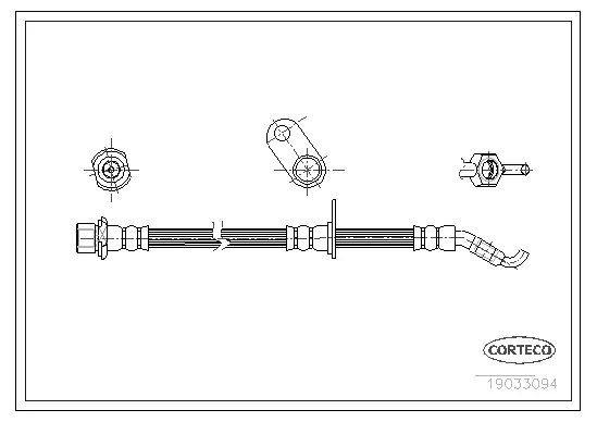 Brake Hose (19033094)