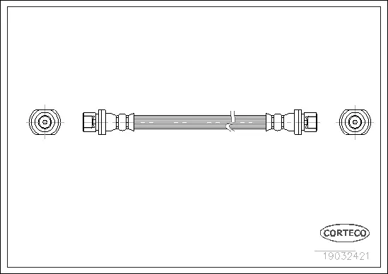 Brake Hose (19032421)