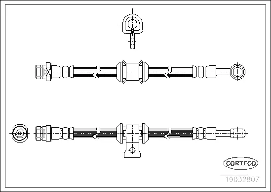 Brake Hose (19032807)