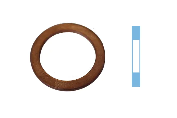 Seal Ring, oil drain plug (005666H)