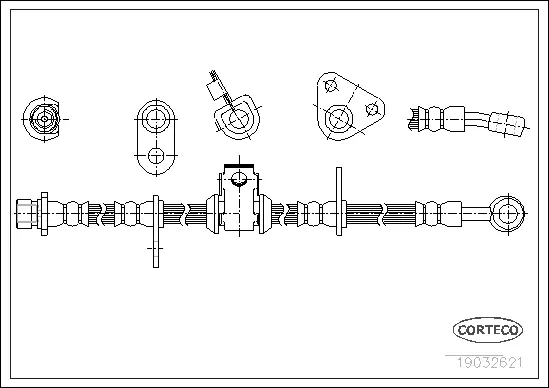 Brake Hose (19032621)
