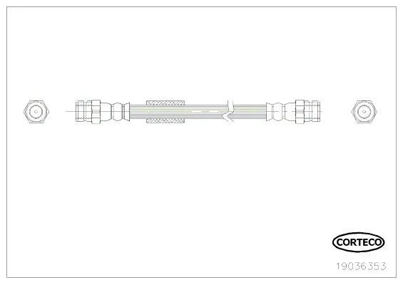Brake Hose (19036353)