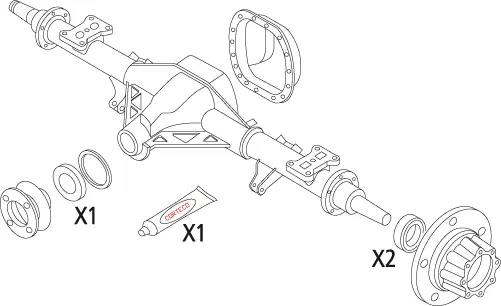 Gasket Set, differential (19536137)