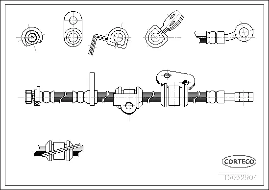 Brake Hose (19032904)