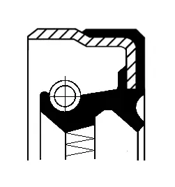 Shaft Seal, differential (01016963B)