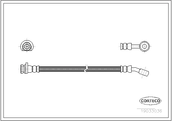 Brake Hose (19033036)