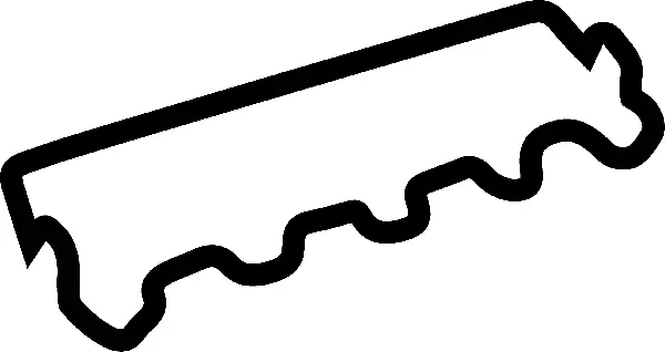 Gasket, cylinder head cover (023663P)