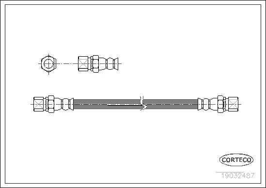 Brake Hose (19032487)