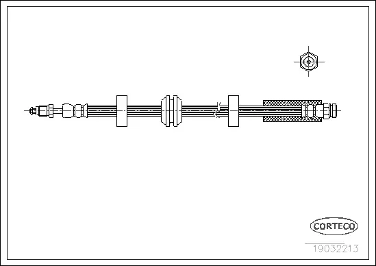 Brake Hose (19032213)