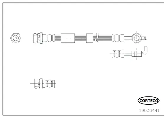 Brake Hose (19036441)