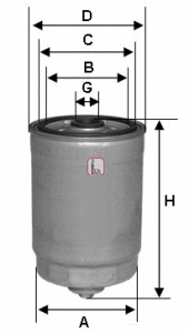 Fuel Filter (S 1811 NR)