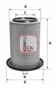 Air Filter (S 7609 A)