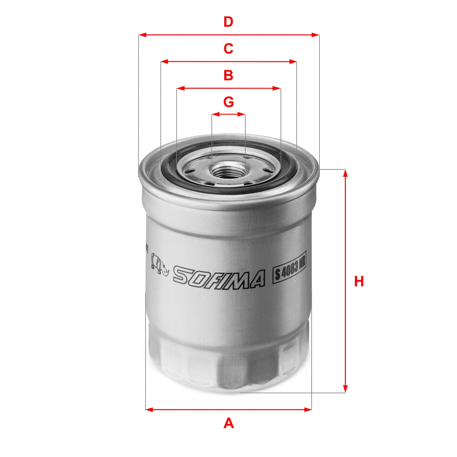 Fuel Filter (S 4083 NR)