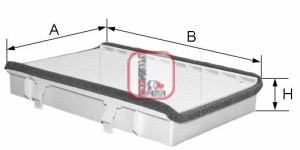 Filter, cabin air (S 3071 C)