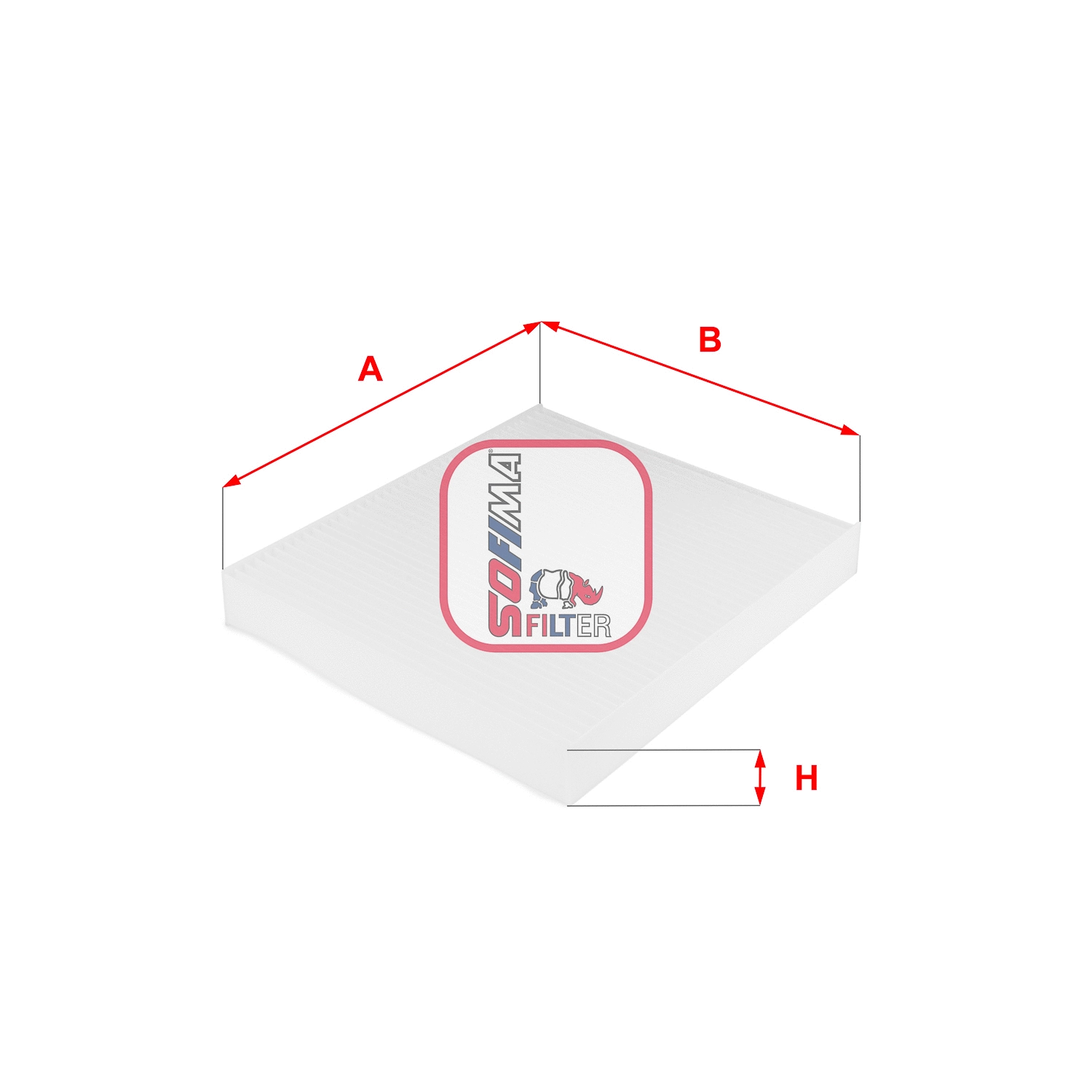 Filter, cabin air (S 3031 C)