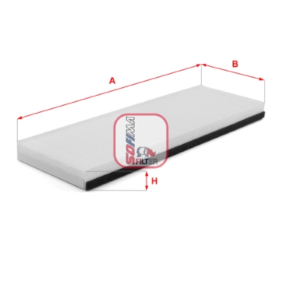 Filter, cabin air (S 3444 C)
