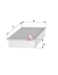 Air Filter (S 3416 A)
