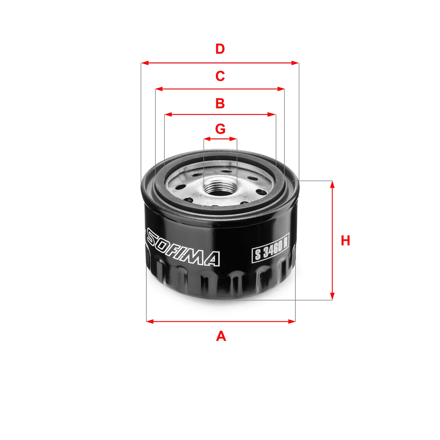 Oil Filter (S 3460 R)