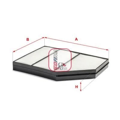 Filter, cabin air (S 3459 C)