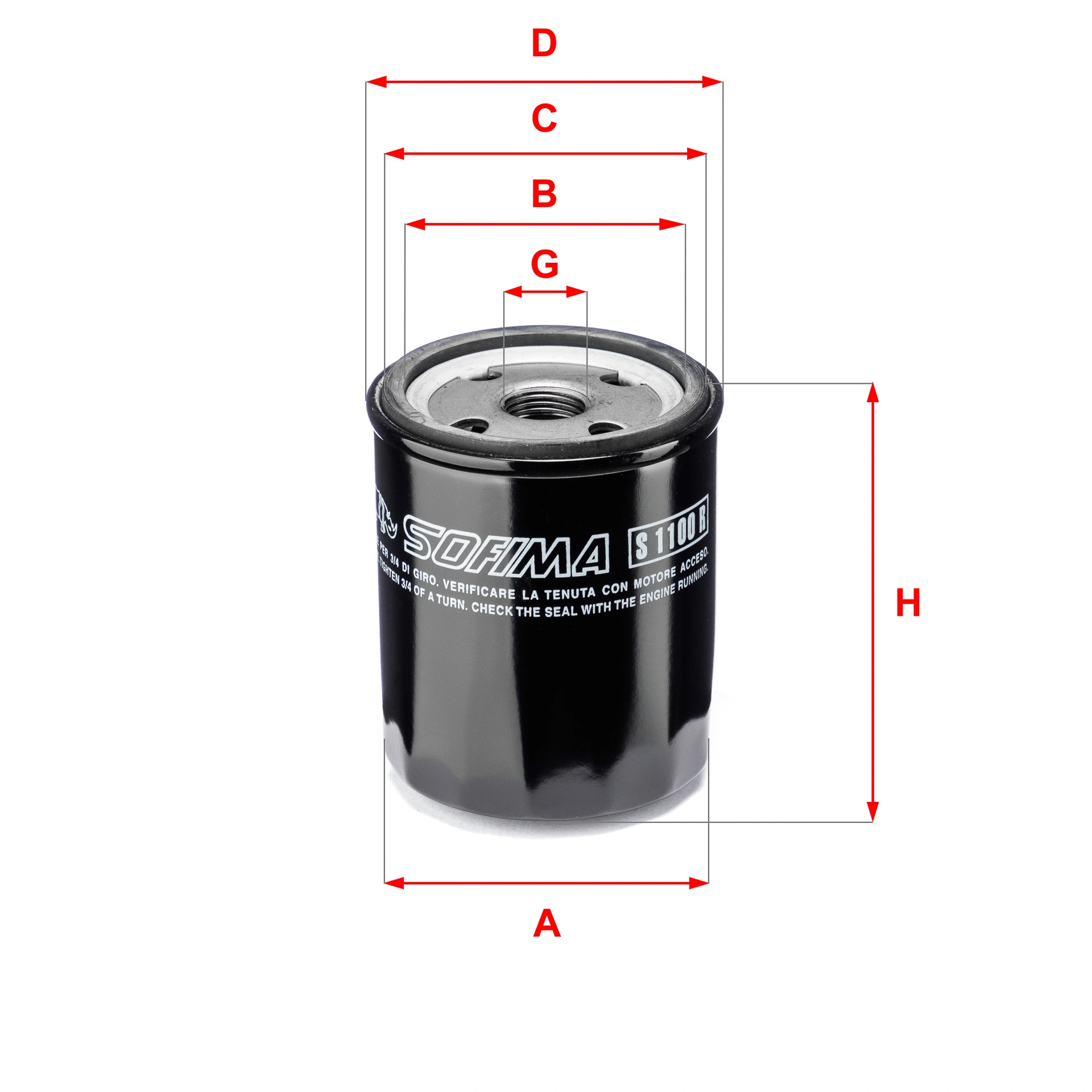 Oil Filter (S 1100 R)