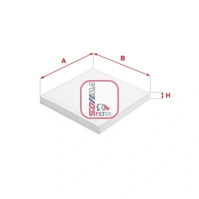 Filter, cabin air (S 3532 C)