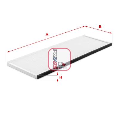 Filter, cabin air (S 3447 C)