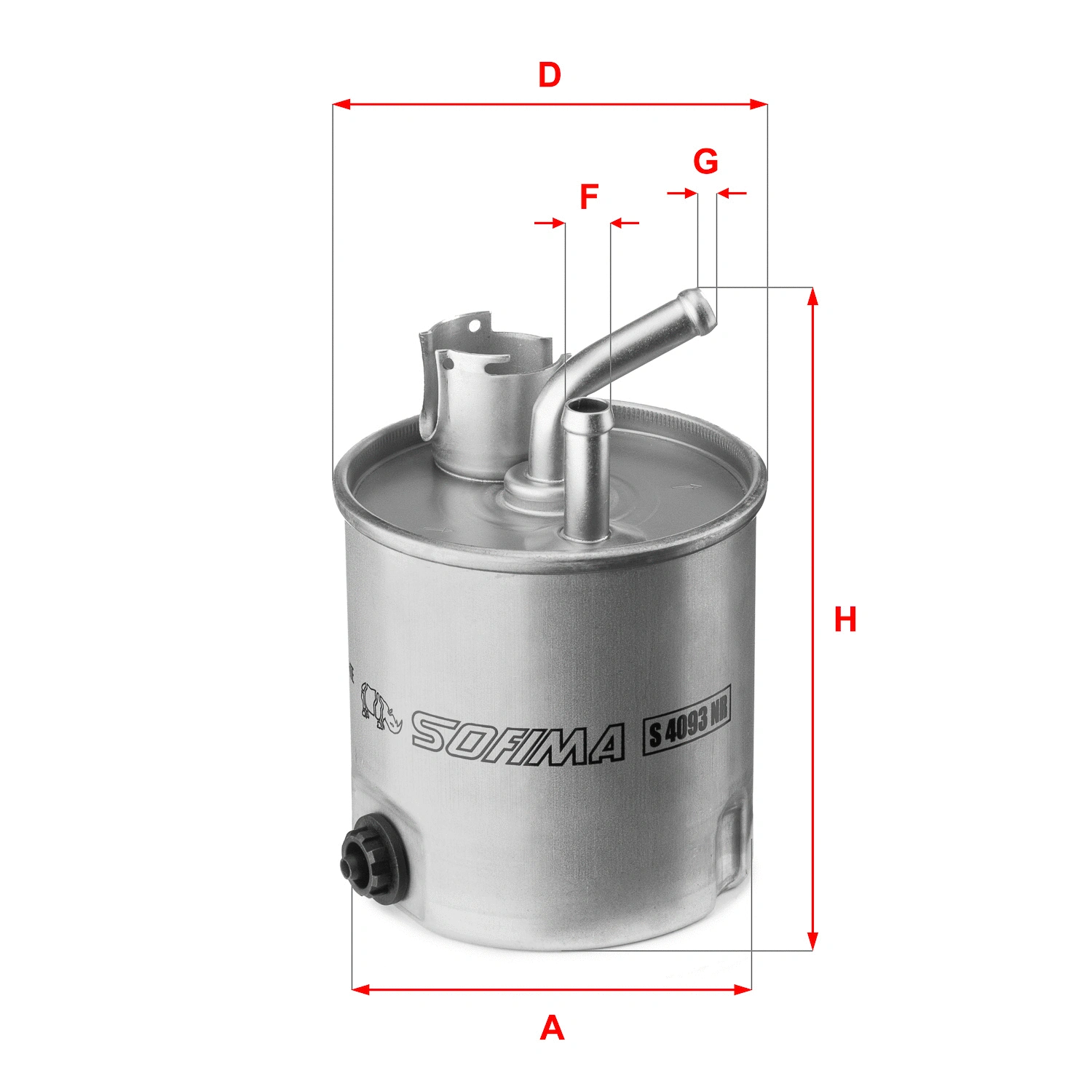 Fuel Filter (S 4093 NR)
