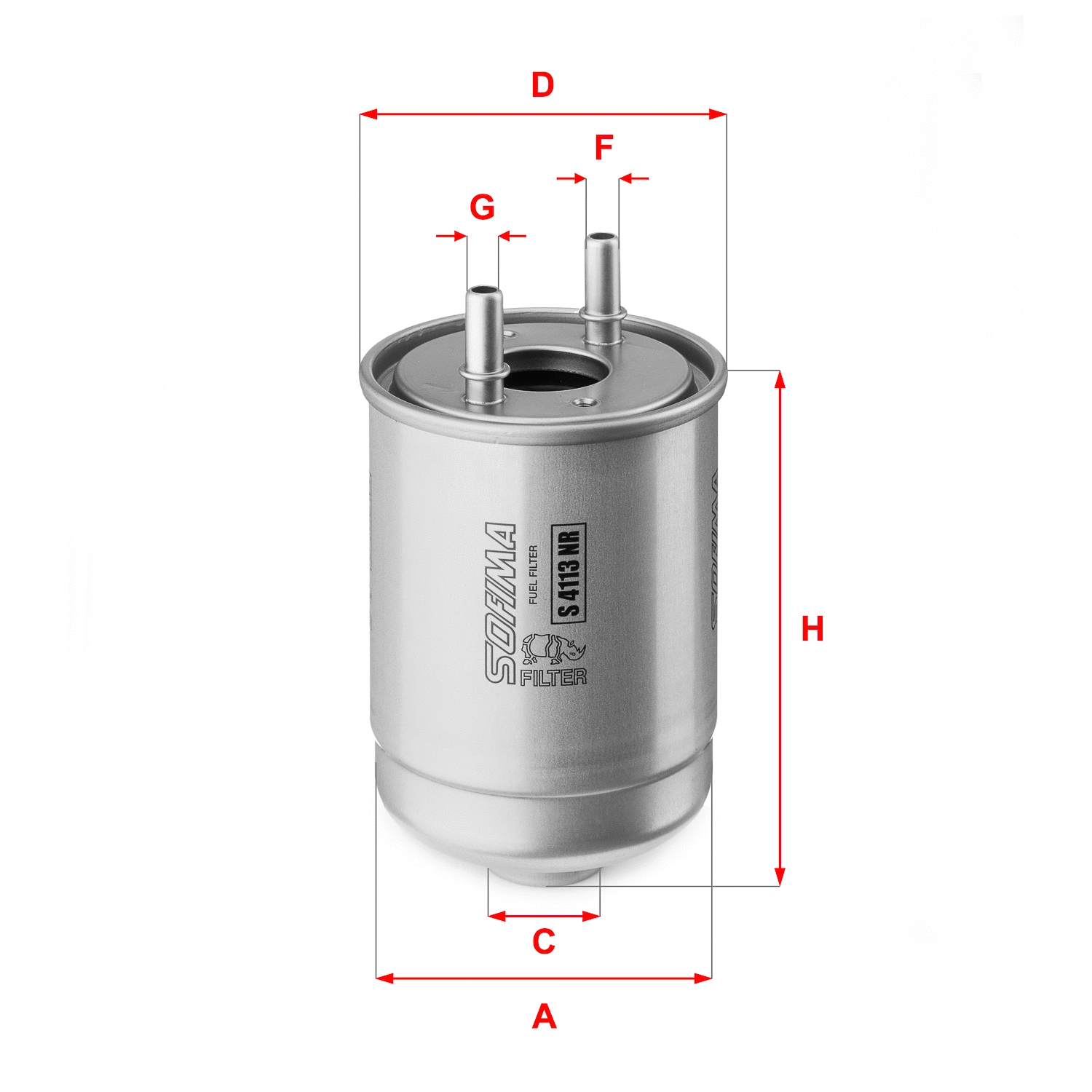 Fuel Filter (S 4113 NR)