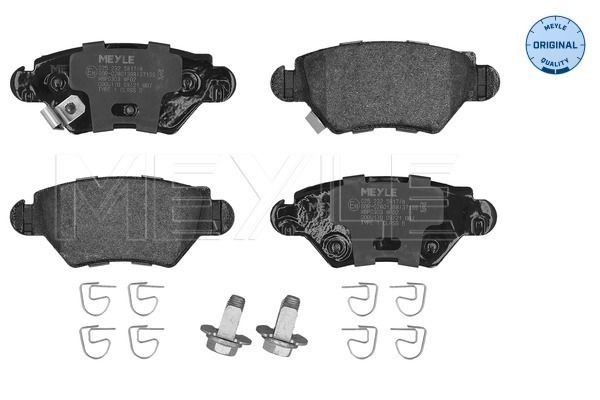 Brake Pad Set, disc brake (025 232 5817/W)