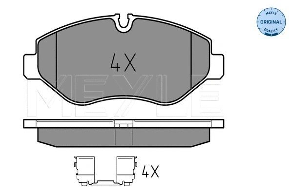 Brake Pad Set, disc brake (025 291 9220)