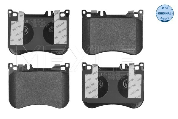 Brake Pad Set, disc brake (025 257 0617)