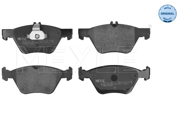 Brake Pad Set, disc brake (025 216 7020)