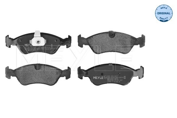 Brake Pad Set, disc brake (025 218 6217)