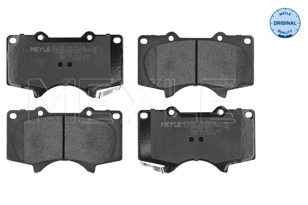 Brake Pad Set, disc brake (025 240 2417/W)