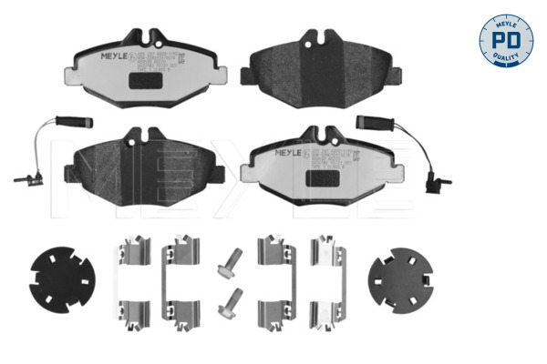 Brake Pad Set, disc brake (025 237 4320-1/PD)