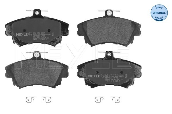 Brake Pad Set, disc brake (025 219 8317)