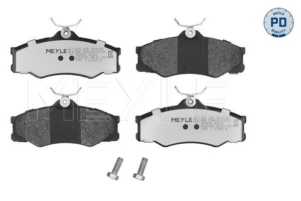 Brake Pad Set, disc brake (025 209 7919/PD)