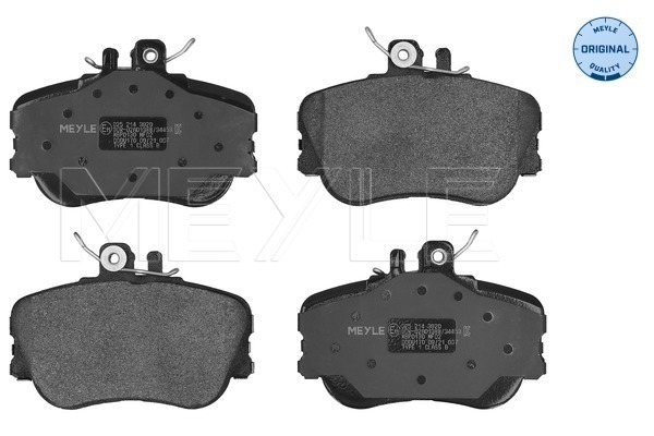 Brake Pad Set, disc brake (025 214 3920)