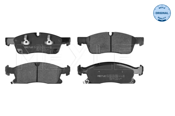 Brake Pad Set, disc brake (025 251 9021)