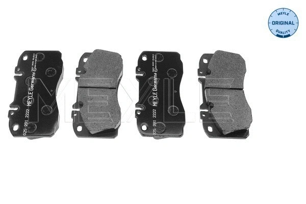 Brake Pad Set, disc brake (025 291 2222)
