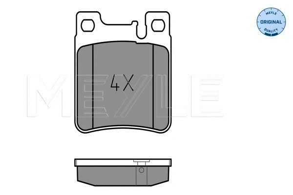 Brake Pad Set, disc brake (025 213 0515)