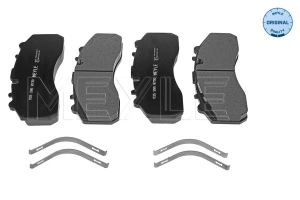 Brake Pad Set, disc brake (025 290 8730)
