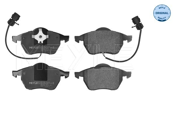 Brake Pad Set, disc brake (025 206 7619/W)