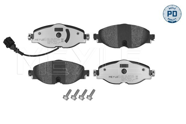 Brake Pad Set, disc brake (025 256 8320/PD)