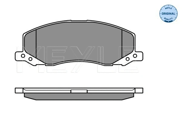 Brake Pad Set, disc brake (025 244 1817/W)