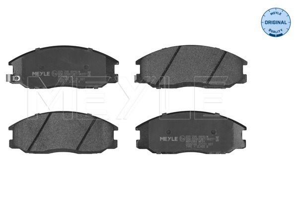 Brake Pad Set, disc brake (025 235 6916/W)