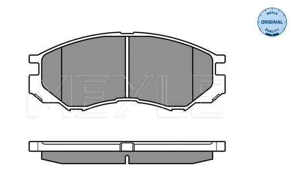Brake Pad Set, disc brake (025 232 9015/W)