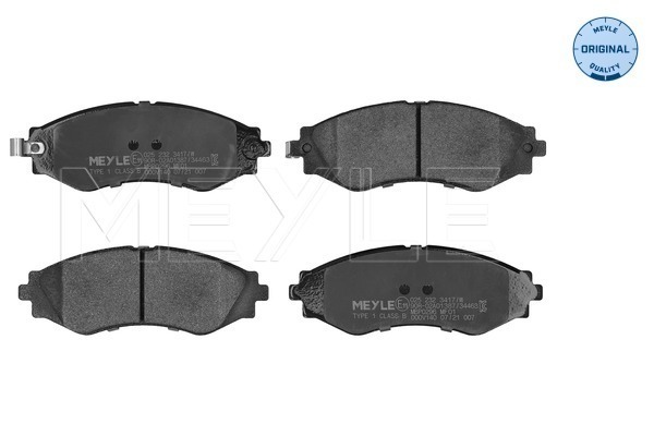 Brake Pad Set, disc brake (025 232 3417/W)