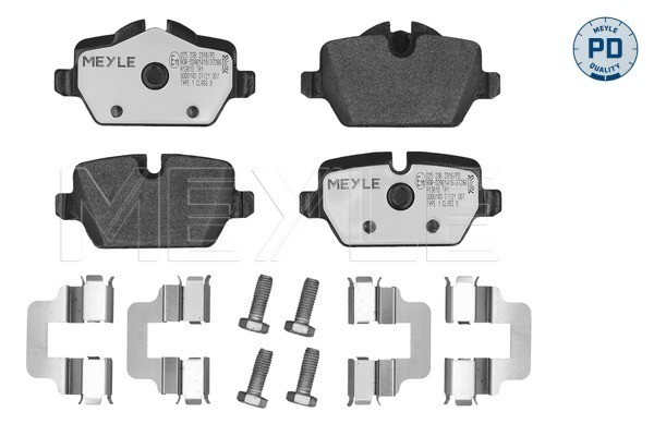 Brake Pad Set, disc brake (025 236 2316/PD)