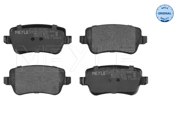Brake Pad Set, disc brake (025 243 4817)